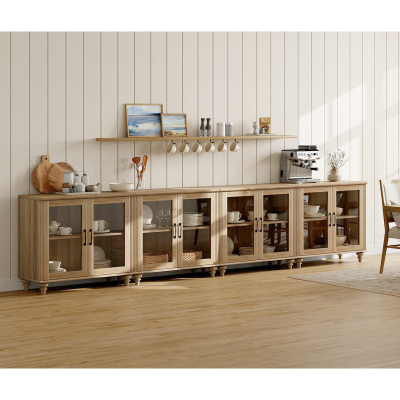 Scarlett 135.4'' Sideboard, Oak
