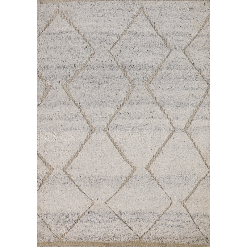 Tapis décoratif géométrique oriental marocain 2x3