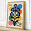 Berlin Blumen Exhibition Mid-Century - Wrapped Canvas-260404196-260404193