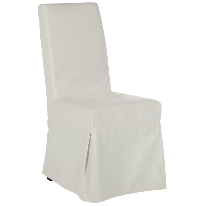 Raiden 50cm H Cotton Upholstered Parsons Chair