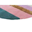 Wool Geometric Area Rug in Teal/Gold/Pink-1416666205