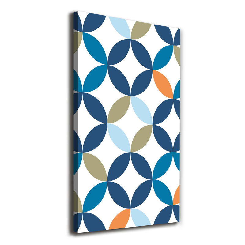 Geometric Background - Wrapped Canvas Print