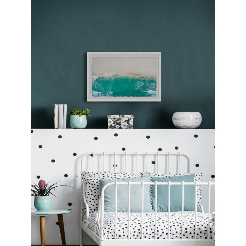 Gather Footprints - Single Picture Frame Print, 20cm H x 30cm W x 3.81cm D