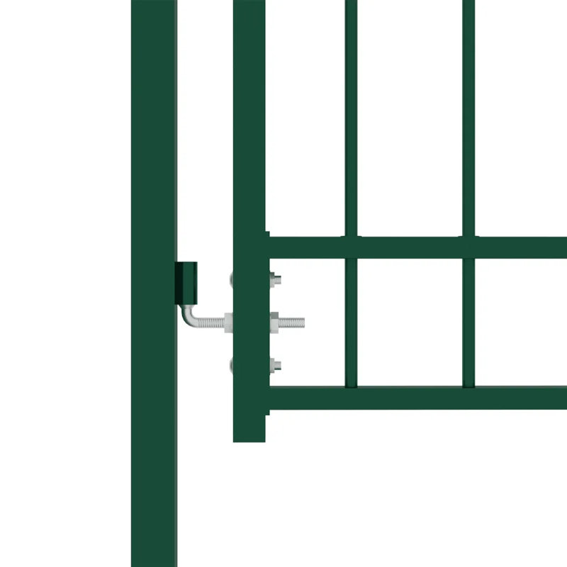 Nessie 259.08 cm W Gate Fencing, 175cm H x 102cm W, Green