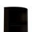 Corner Bar Cabinet, Eight Bottle Cubbies, Double Door, Two Open Shelves-1641439529