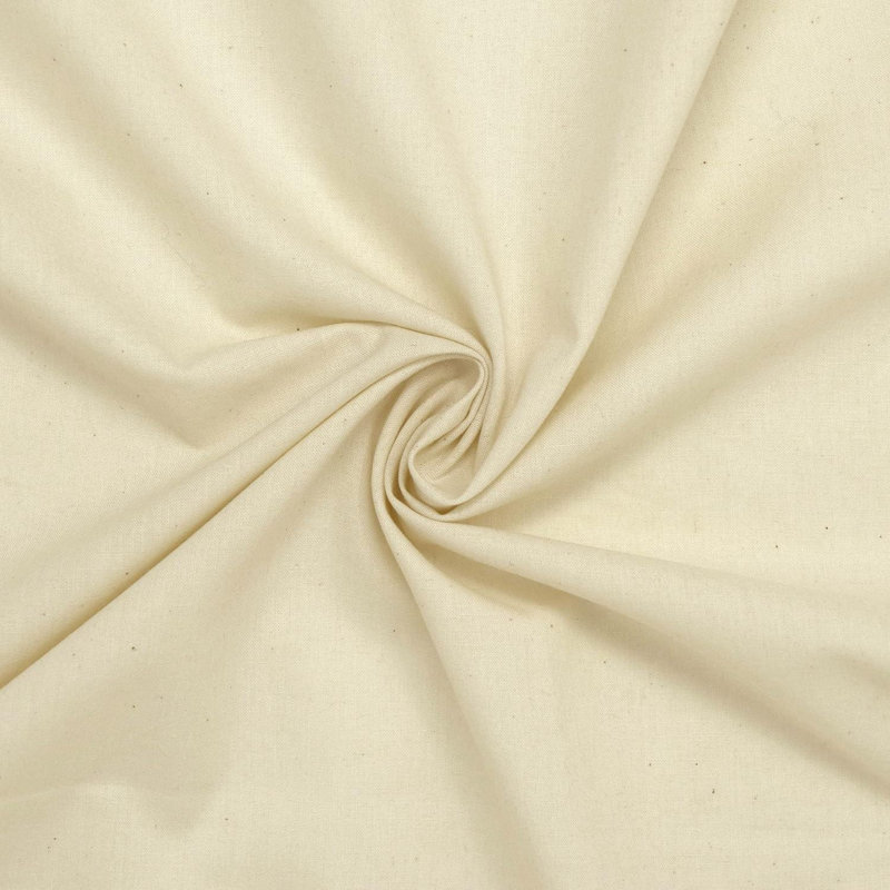 Tissu 100% coton non blanchi