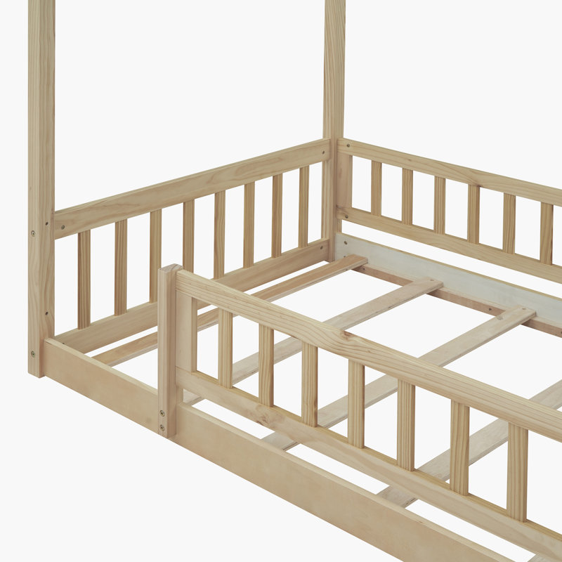 Shelocta Kids Platform, Twin, Natural