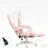 Gaming Chair With Footrest,Racing Gamer Chair, Headrest And Lumbar Support, For Home And Office-453281730