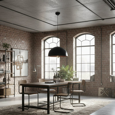Davenport 1-Light Modern Dome Pendant