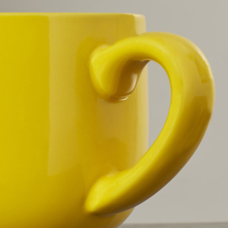 Ensemble de 4 tasses à café Plainfield, Jaune