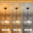 Modern 2-Tier Black Drum K9 Crystal Chandelier-1883591268