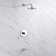 Rainfall Pressure-Balanced Tub and Shower Faucet with Rough-in Valve