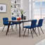 Chaise d'appoint rembourrée en velours Furst-765912838