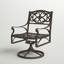 Chaise d'extérieur pivotante Claremont-80846424