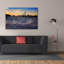 "Epic Graffiti" Sunset On Fire Island "par Rick Berk, art mural sur toile
