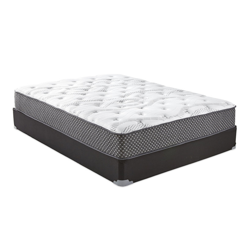 Très grand matelas de taille moyenne de 10 po - avec housse de contrôle, mousse viscoélastique imprégnée de gel pour soulager le stress et ressorts enveloppés sur le pourtour du matelas pour une expérience de sommeil apaisante, cou mi-ferme