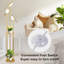 Lampe sur pied dorée pour le salon, lampe sur pied moderne avec tablettes, lampe sur pied Mid-Century avec 3 lumières d'oiseaux réglables à DEL