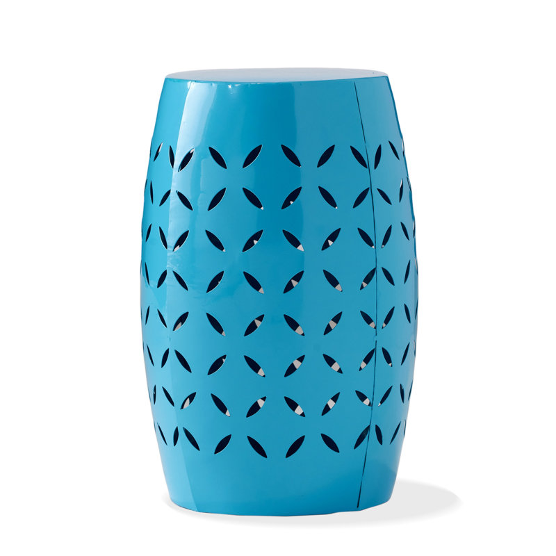 LILAC 12" Accent Side Table, Blue