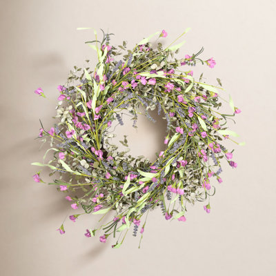 26" Handcrafted Mini Eucalyptus Wreath