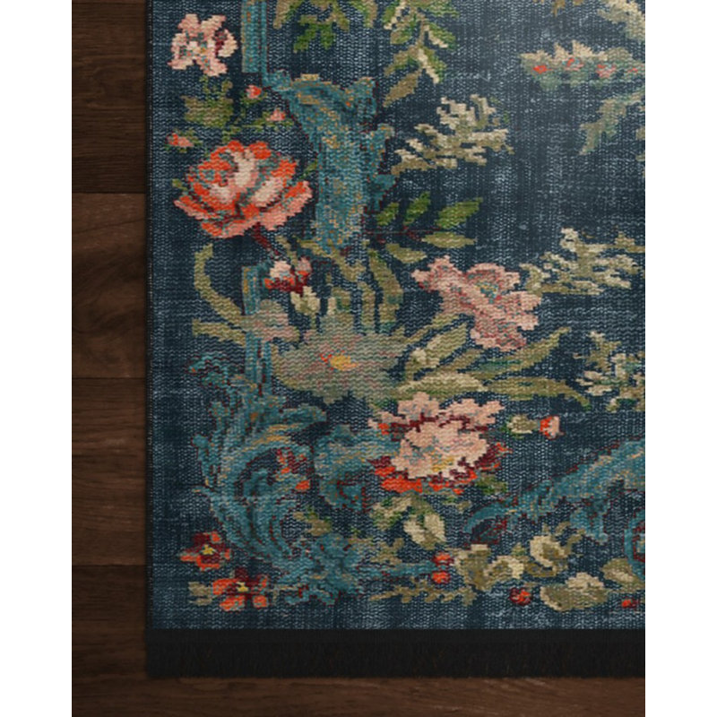 Tapis en coton Subir, Rectangle 2 pi 8 po x 5 pi