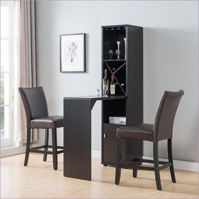 Table basse avec tablette allongée Red Cocoa
