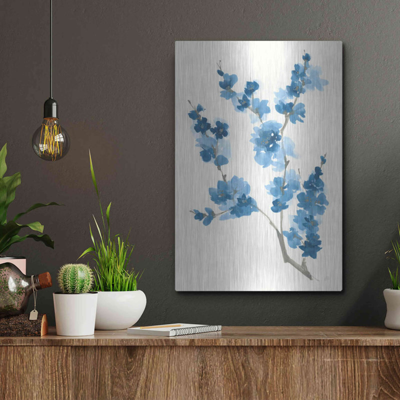«Blue Branch IV» par Chris Paschke, H 16 po x l 12 po