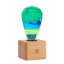 Lampe de table en bois 6,3 po