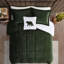 Édredon grand avec + 1 édredon, 2 taies décoratives assorties et coussin décoratif, double / grand