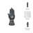 Valensia Decorative Object Resin and Polyresin Hand Sculpture with Symbolic Detailing-89117066