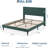 Full Upholstered Platform Bed Frame, Easy Assembly Space Saving-375201712