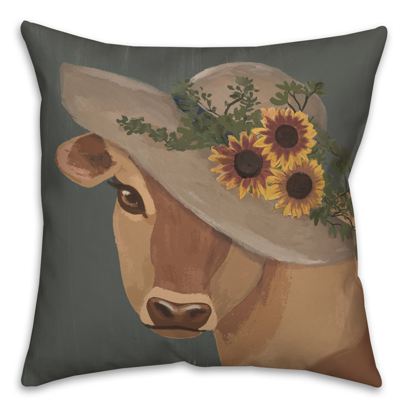 Outdoor Reversible Throw Pillow