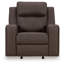 Fauteuil inclinable en cuir Stockley-90328339