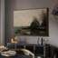 Paysage rétro - toile encadrée galerie encadrée-2093546730-2093546731