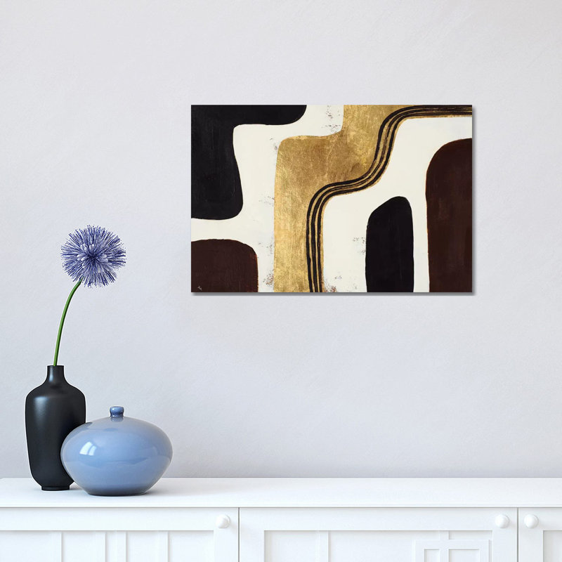« Retro Africa » par Patricia Pinto-impression, H 18 po x l 12 po x 1,5 po, Toile tendue, Pas de tapis