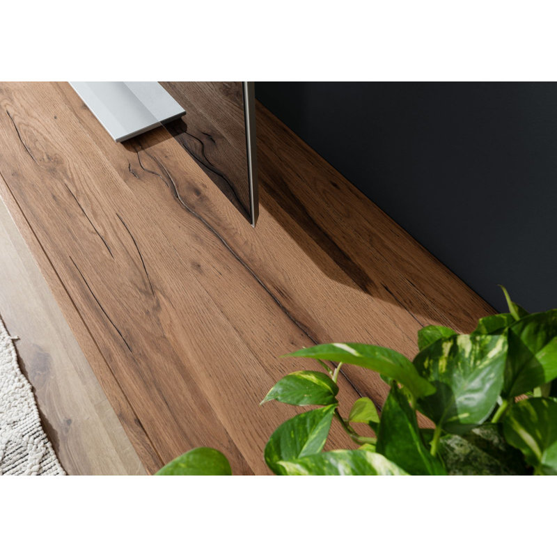 Montreux Unfinished TV Stand for TVs up to 88", Tobacco
