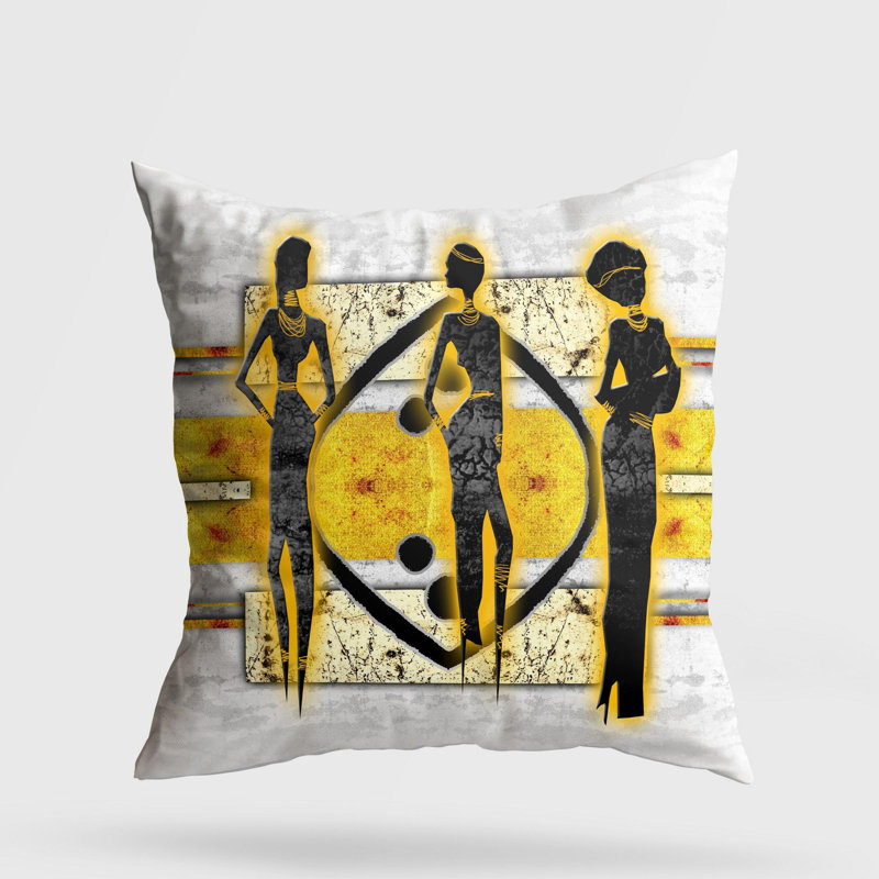 Premium Washable Cushion, 17.0 x 17.0 Inches, 50% Cotton / 50% Polyester, Silicone Filling, Concealed Zip | Soft, Comfortable & Ironable | Perfect for Home Decor, Living Room & Bedroom Accents