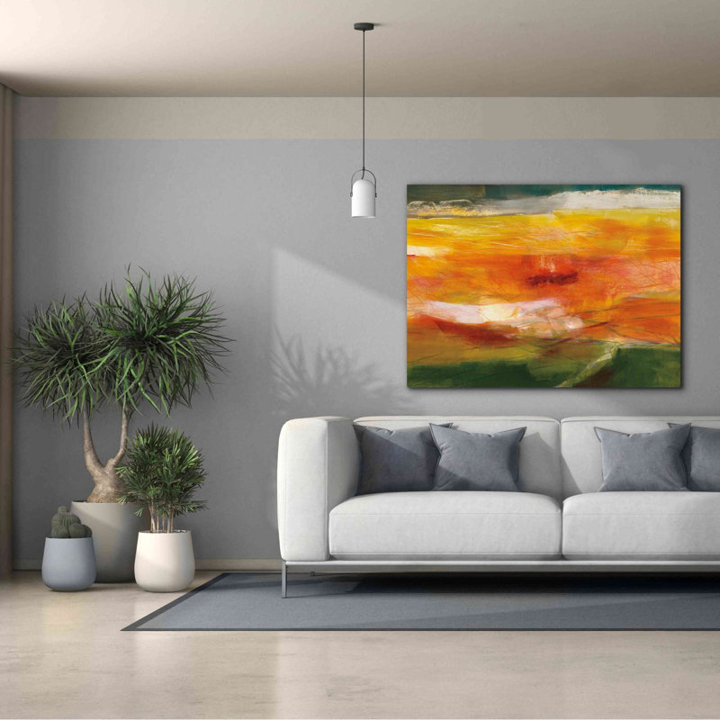 «Bog Journey v2» par Jo Maye, art mural sur toile, H 40 po x l 54 po x P 1,5 po