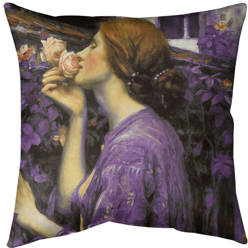 Housse d’oreiller en rose ma doux, Mauve, Polyester filé