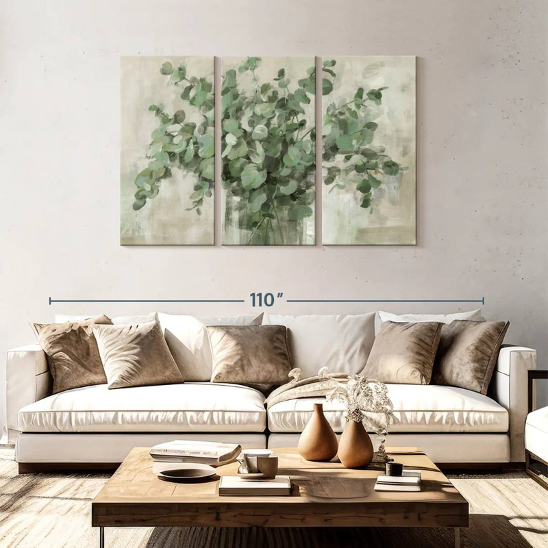 Harnek Scented Eucalyptus Neutral, 48" H x 74" W