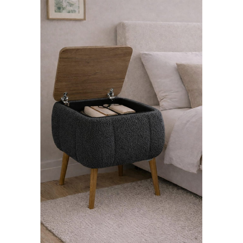 Table de chevet, Anthracite
