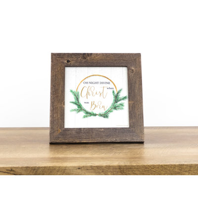 Wood Picture Frame