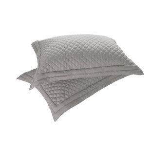 Polyester Geometric Sham Set (Set of 2)