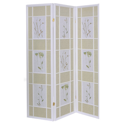 Boothbay Solid Wood Folding Room Divider by Bloomsbury Market