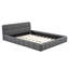 Lit plateforme tapissier Delphia-1878391096