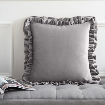 So Soft Touch Double Frill Cushion Cover