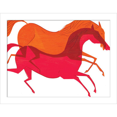 Horses Print by Richard A. Allen