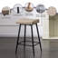 Upholstered  70cm Height Counter Stool-1821471932