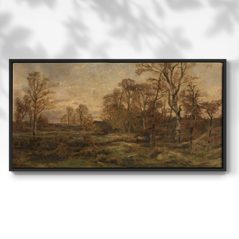 Série paysage - DCCVVII - Toile tendue avec châssis encadré - Prêt à être accroché, H 21 po x l 41 po