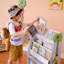 Bibliothèque en bois à 3 niveaux Team Safari Kids Sunny Safari