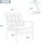 Fauteuil capitonné de 25,35 pouces de largeur-308903555